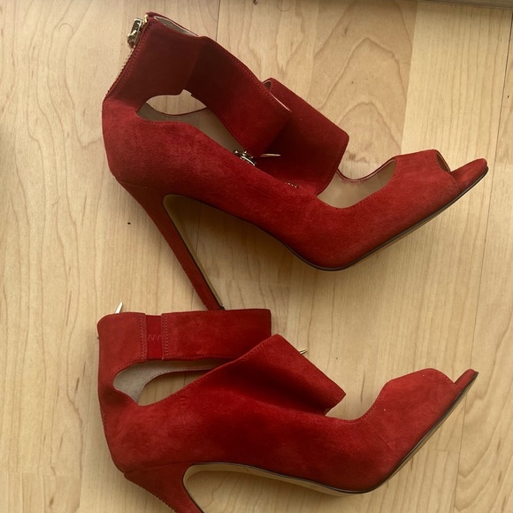 ENZO ANGIOLINI Womens Leather Open Toe Casual Strappy Sandals - Picture 4 of 7